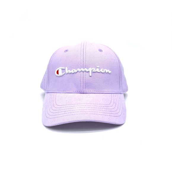 Champion Light Purple Leather Strapback 